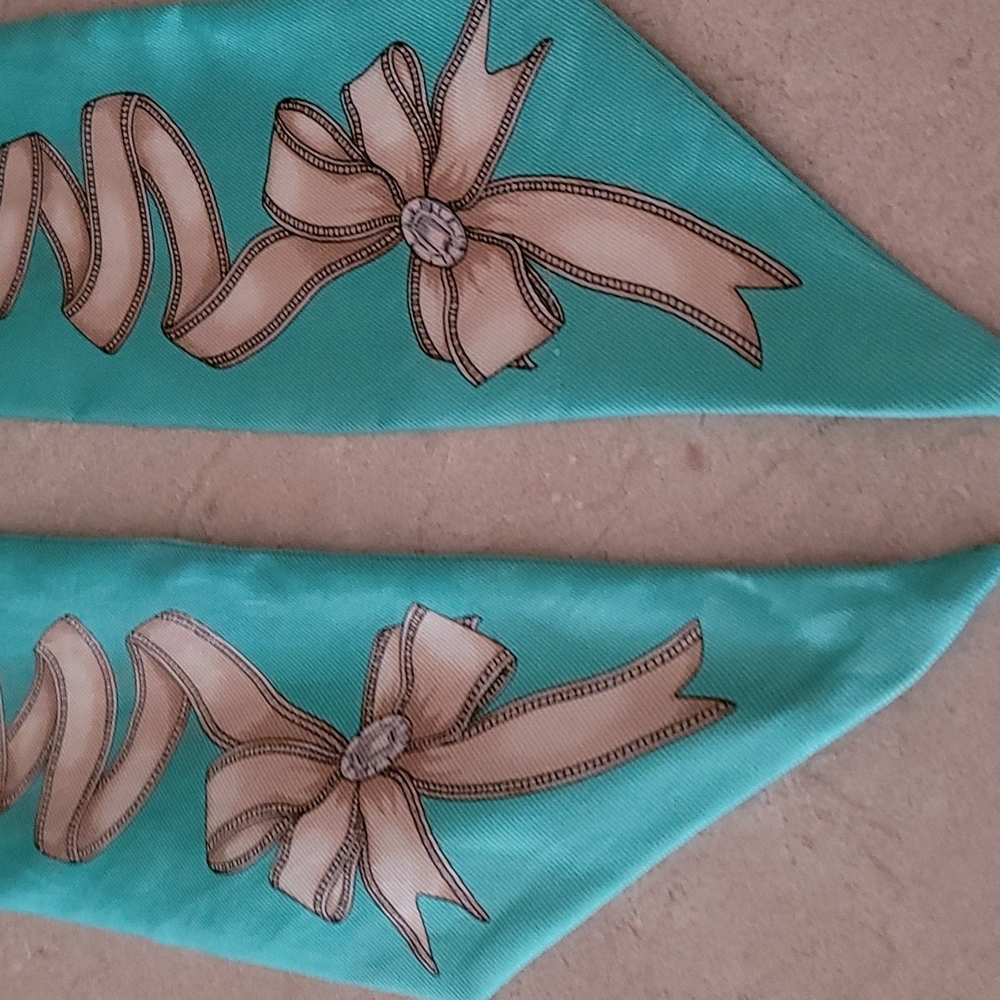 Vintage Tiffany & Co. Twilly Scarf - Picture 5 of 7